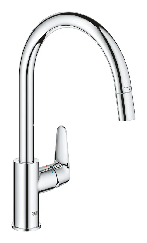 Mitigeur évier-Bec extractible-H 35,7cm