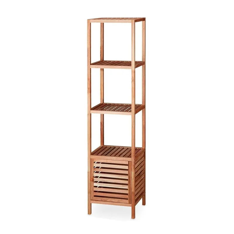 Etagère sur pied Naturel Home 35,5x160x39,5 cm, bois (HOMEREG5)