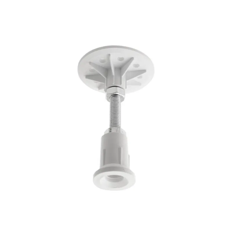 8 Pieds pour receveur de douche, H. 96-125 mm, en marbre coulé (PV008)