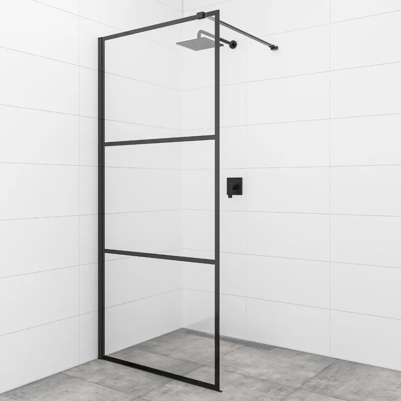 Walk-in Paroi en verre sérigraphié 120x200 haute qualité (SIKOWI120CP)