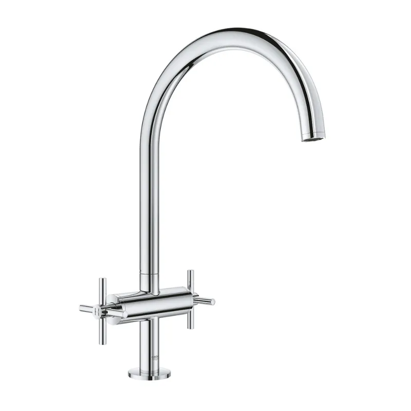 Atrio mitigeur cuisine col de cygne, 1/2″, chrome (G30362000)