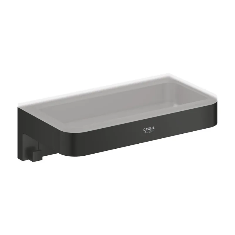 Start Cube panier de douche, noir mat (411072430)