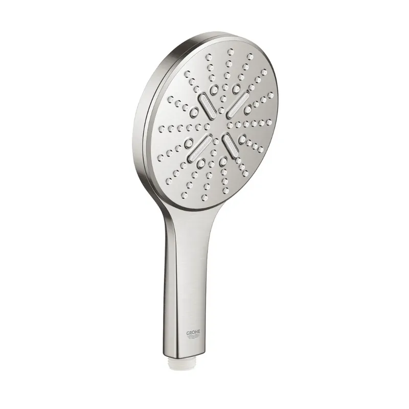 Rainshower Smartactive 130 Douchette à main 3 jets, SuperSteel (26574DC0)