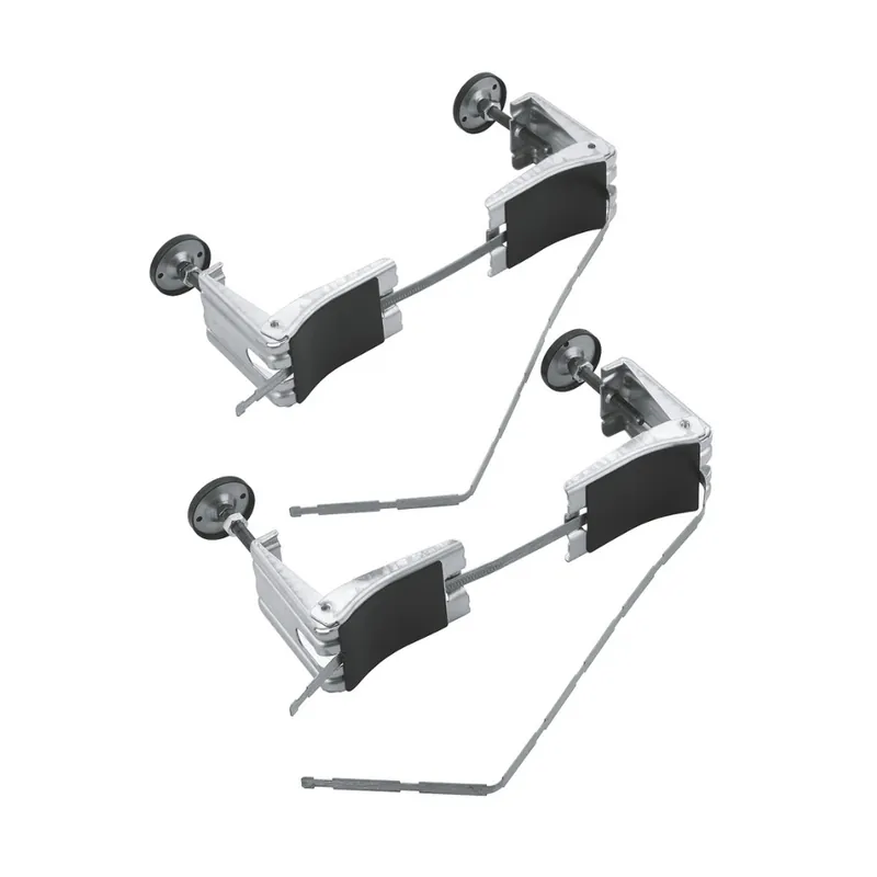 Essence Pieds pour baignoires à encastrer, chrome (49115000)