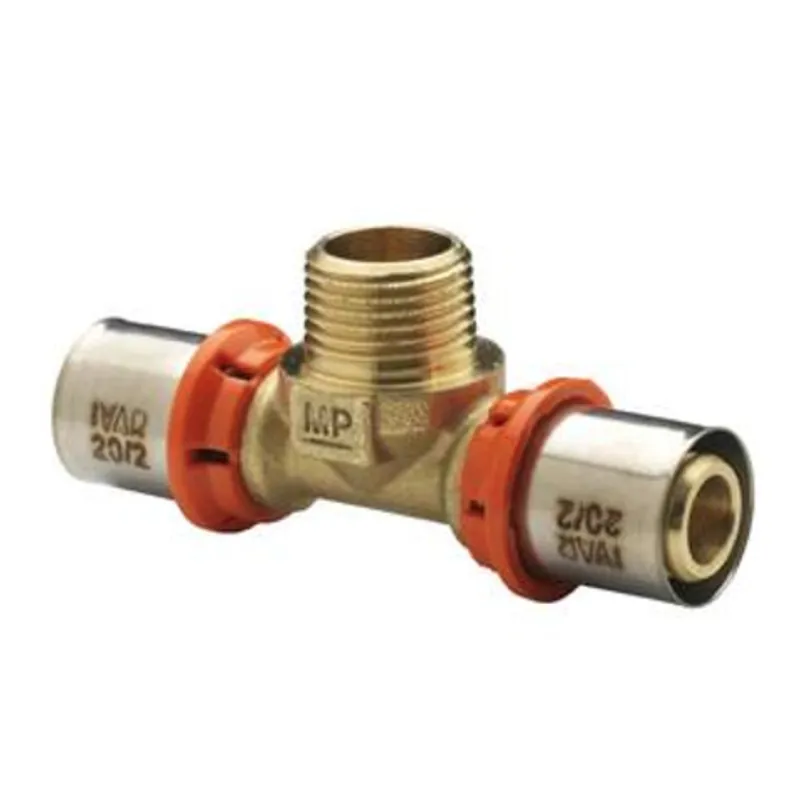 RACCORD T À VISSER MALE16x216 - 20x27 -16