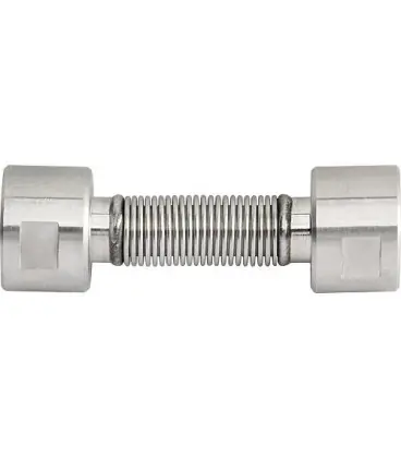 Flexibles canneles inox extensible DN15 (1/2") femelle x femelle