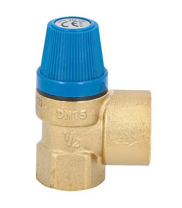Soupape de sécurite à membrane Type531 entrée DN15 1/2" - sortie DN20 (3/4") 8 bar - eaux sanitaires