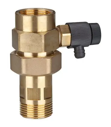 Vis d‘obturation avec vidange 3/4" femelle x male