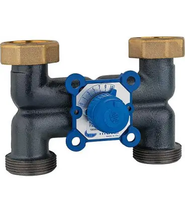 Melangeur 4 voix fonte grise VMX-H 125, G 1 1/2" 2 x bride Kvs 6,3