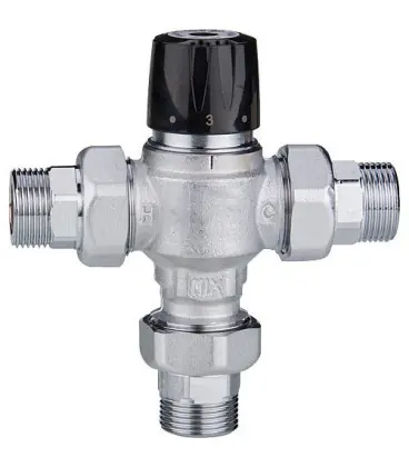 Vanne mélangeuse Easyflow Mix801 30-65°C, Kvs 4,5, DN 25 (1``), mâle,rac.inclus