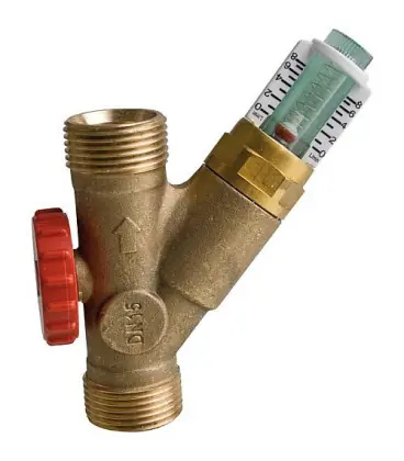 Vanne d‘équilibrage WattFlow OL raccord filetage bilatéral filetage male DN15 1/2" 1-8 L