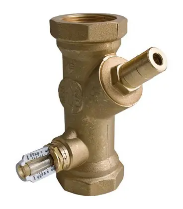 Vanne de régulation de débit WattFlow BP SRV filetage male DN32, 10-80L
