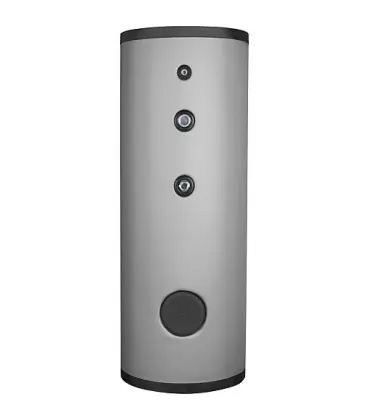 Reservoir d‘eau sanitaire SFI 300 inox, avec un echangeur de chaleur, 290 litres