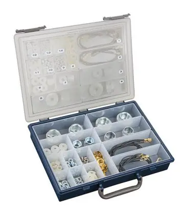 Mallette d‘assortiment pour montage isole d‘anodes de magnesium