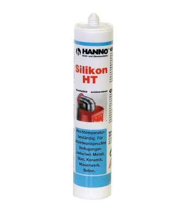 Silicone haute temperature jusqu‘a 280°C - rouge HANNO cartouche 300 ml