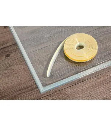 Accessoire poele joint à levre pour plque sol longueur 4,50m