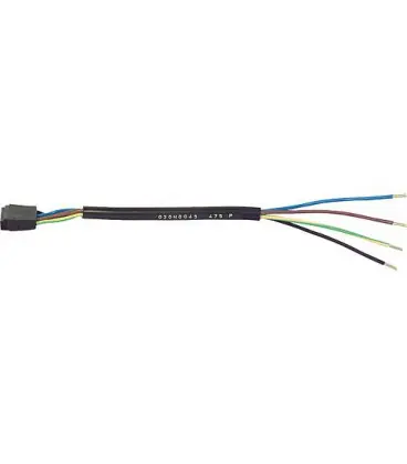Cable de branchement pour rechauffeur fioul,quatre conducteurs Longueur 700 mm