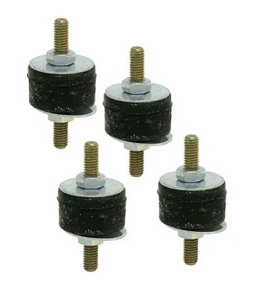 1 Set de buttoirs en caoutchouc se compose de 4 tampons accessoires inclus