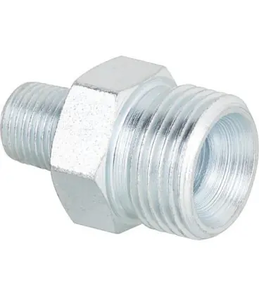 Nipple a visser NPT 1/8"(conique) x R 3/8"