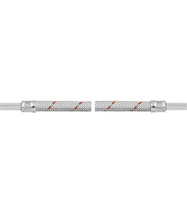 Flexible de bruleur fioul avec 2 tubulures 10 mm 100 mm