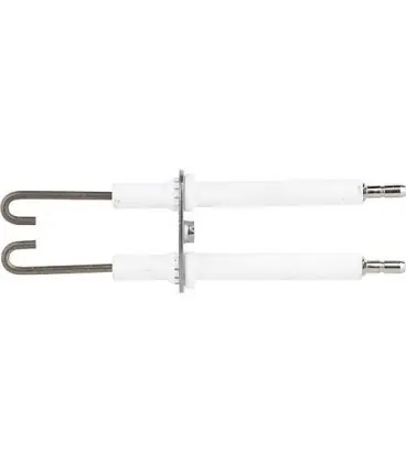 Electrode d‘allumage double convient pour Buderus BZ 1.0 Type 4 L 25
