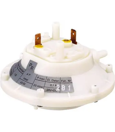 Interrupteur de pression differentiel pour ZR/ZWR-4 Ju.Nr. 8 717 406 034