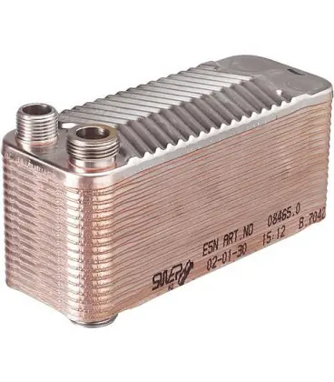 Echangeur thermique pour ZWBR Ju.Nr. 8 715 406 950 remplace Nr. 8 715 406 659
