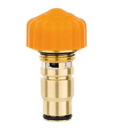 Tete thermostatique de rechange avec regulateur de débit pour Dynacon Eclipse repartiteur