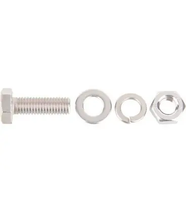 Vis 6 pans M10 x 30mm *BG* avec rondelle et ecrou