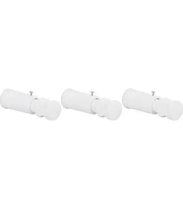 Kit support pour radiateur seche-serviette Cortina blanc