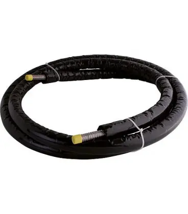 Flexible solaire 1en1 DN20, couronne 15 m avec isolation tube ondulé inox