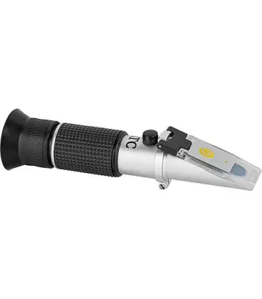 Refractometre manuel avec mode *KB* d‘eclairage, pour mesure antigel