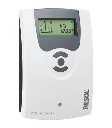 régulateur de T° différentielle DeltaSol CS Plus avec 4 sondes