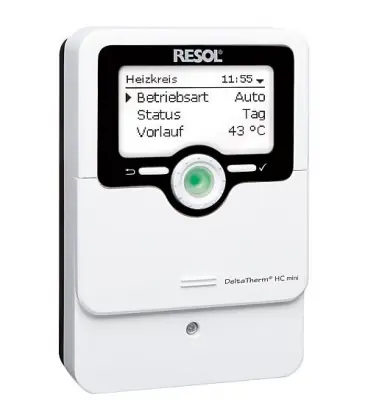 Régulation chauffage DeltaTherm HC mini 3 sondes incluses