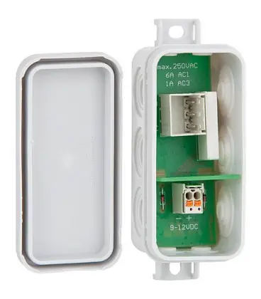 Relais externe Sorel 1W 6A, Tension 9-12VDC