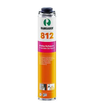 Mousse pour coller 812 1k PU-mousse 750ml classe d‘incendie E