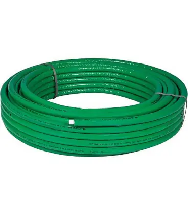 Tube d‘assemblage métallique 16x2 mm avec isolation 6 mm emballage couronne de 50 m