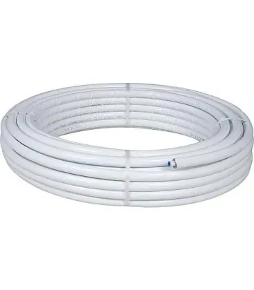 Tube multicouche 16 x 2 mm, couronne de 50 m isolation 10mm, gris