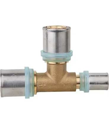 EVENES raccord a sertir pour multic., transition Té reduct. droite, 26x3-26x3-20x2mm contour TH