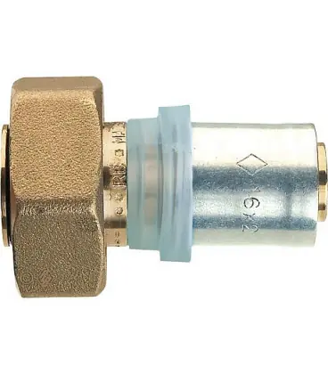 Raccord a sertir multicouche *BG* raccord a vis a presser,cone euro 14x2mm-3/4"