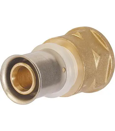 Raccord à compression contour TH multicouche, filetage femelle 18x2 mm, 1/2"