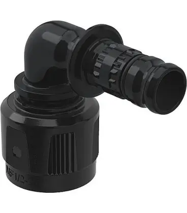 Mepla Coude de transition 90° avec adaptateur Masterfix d16-MF20