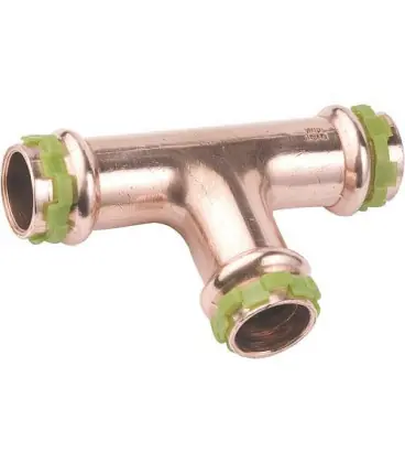 Raccord a sertir en cuivre Contour V, pièce en T 18x18x18 type P5130