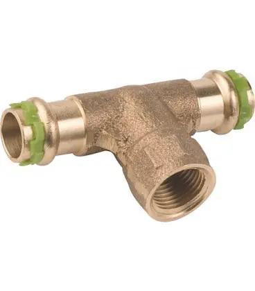 Raccord a sertir en bronze Contour V, T fem 28x1/2x28 P 4130 G