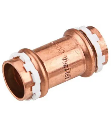 Raccord a sertir solaire cuivre Manchon, 18 mm, contour V, Type VCS 5270