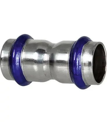 Raccord a sertir inox contour V machon 42 mm