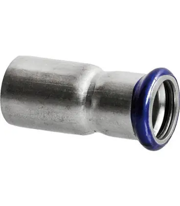 Raccord a sertir en inox Nipple, DN 76,1 x DN 42 contour M