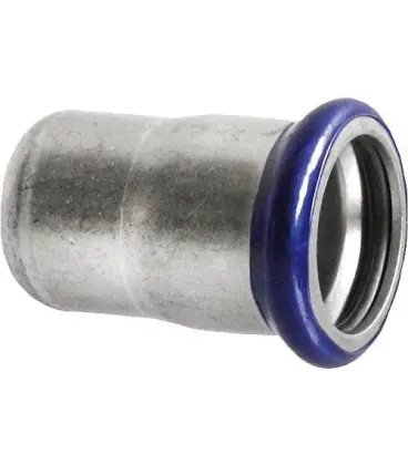 Raccord a sertir inox contour M Bouchon de fermeture 22 mm