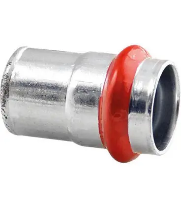 Acier C Contour V Raccord A sertir Bouchon 42 mm