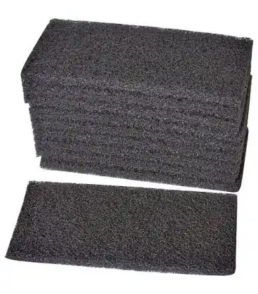 Abrasif de nettoyage sans metal env. 60 x 130 mm sachet de 10 pcs